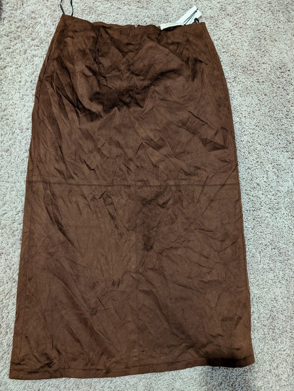 Women’s Brown Midi Skirt